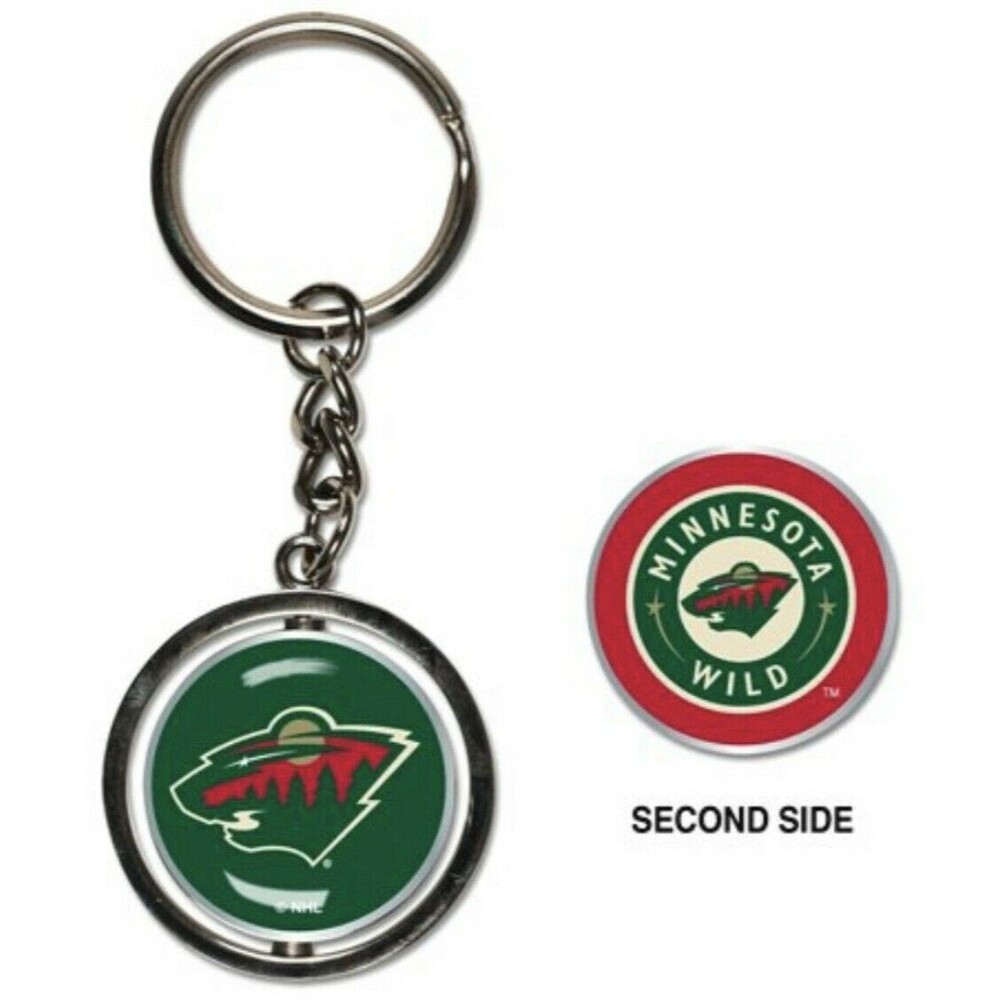 NHL Minnesota Wild Spinner Key Ring (1 Pack)